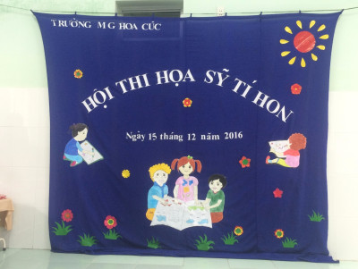 Hội thi "Họa sỹ tí hon" năm học 2016 - 2017