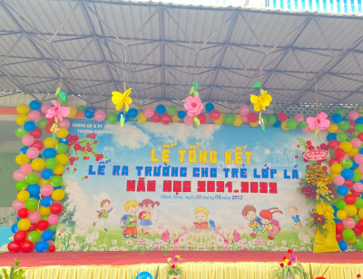 Trường Mầm non Hoa Cúc tổng kết năm học 2021-2022
