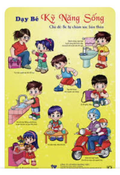 Kỹ năng sống cho bé