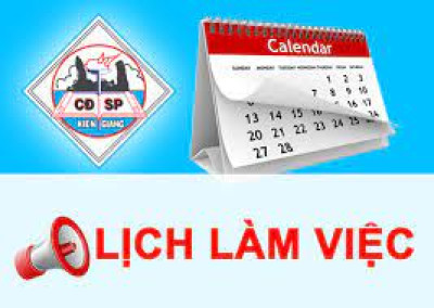 Lịch làm việc tuần 3