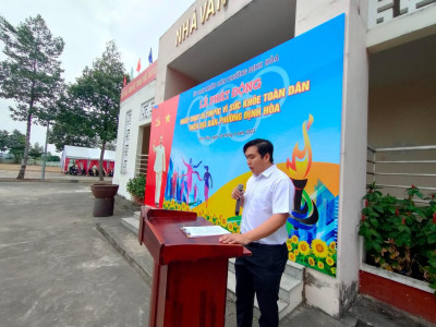 Công đoàn phối hợp với chi đoàn trường Mầm Non Hoa Cúc tham gia chạy Olympic vì sức khỏe toàn dân năm 2023