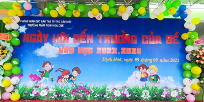 Trường mầm non Hoa Cúc khai giảng năm học mới