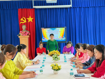 Sinh hoạt chi bộ tháng 3