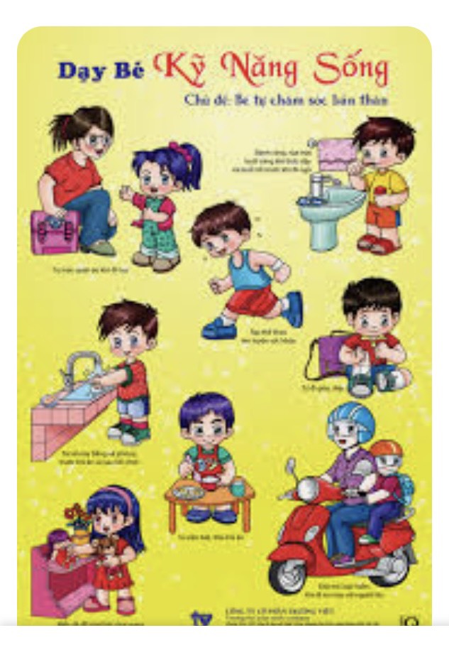 Kỹ năng sống cho bé