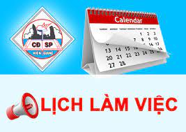 Lịch làm việc tuần 3